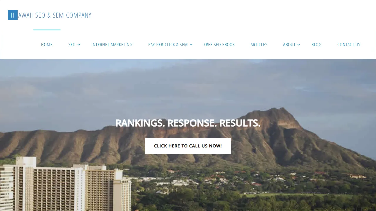 Screenshot of Panana Marketing