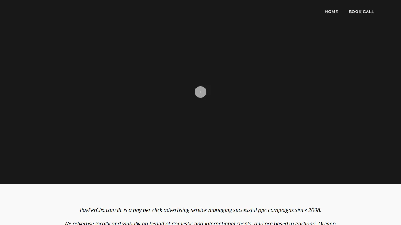 Screenshot of PayPerClix