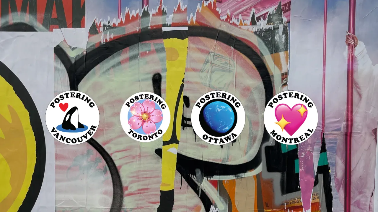 Screenshot of Postering Ottawa