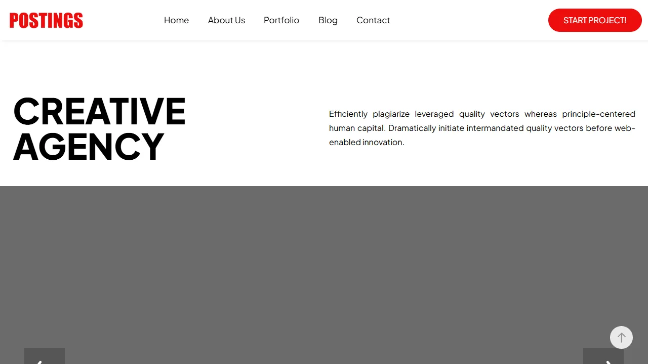 Screenshot of Postings Agency - Best Digital Marketing Agency in Chandigarh