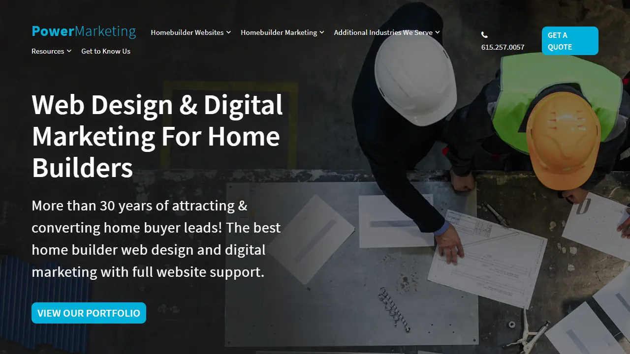 Screenshot of Power Marketing