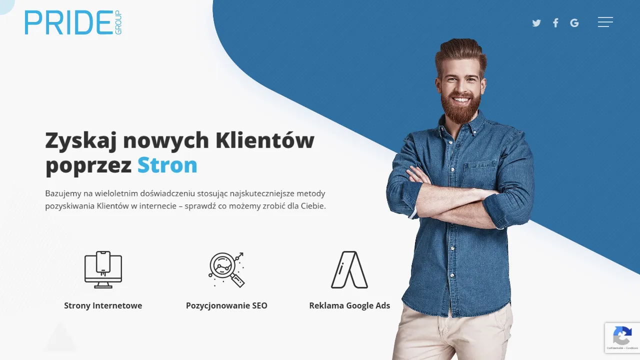 Screenshot of Pride Group