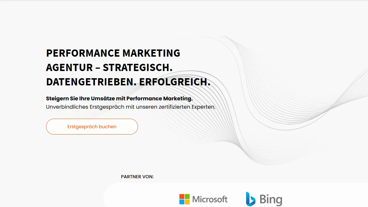 Screenshot of ProPerforma GmbH