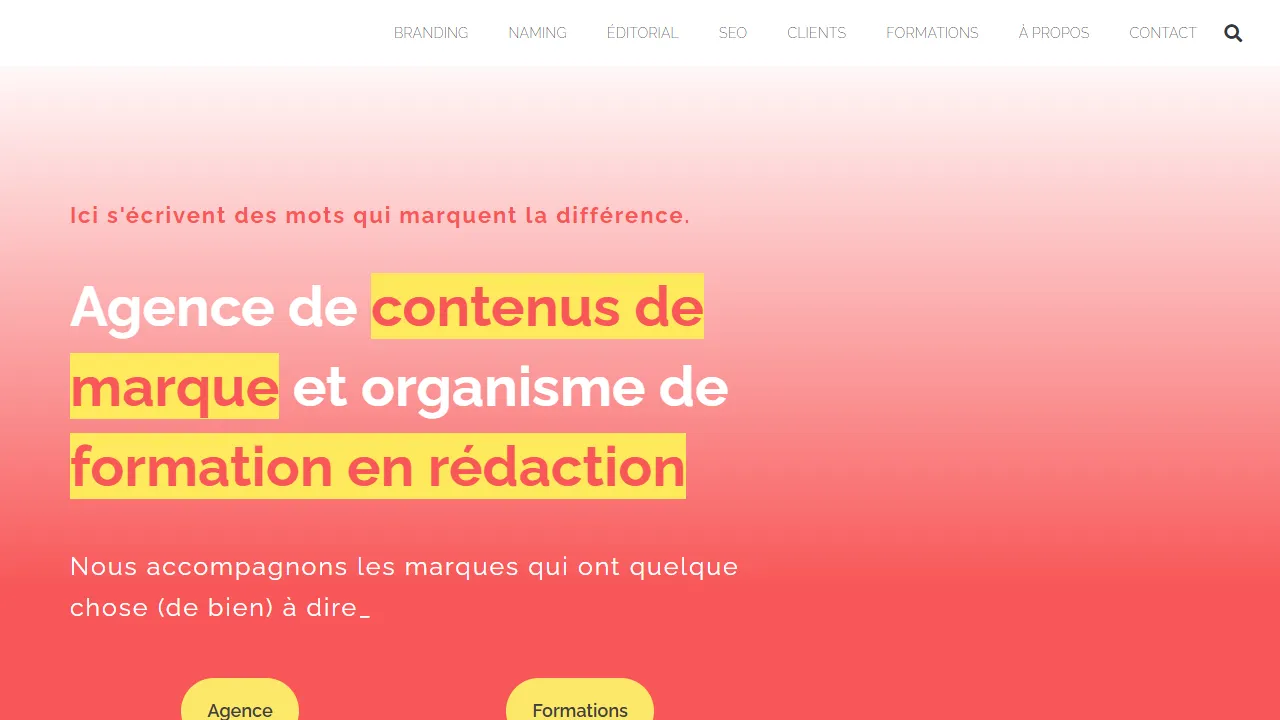 Screenshot of Rédactographe