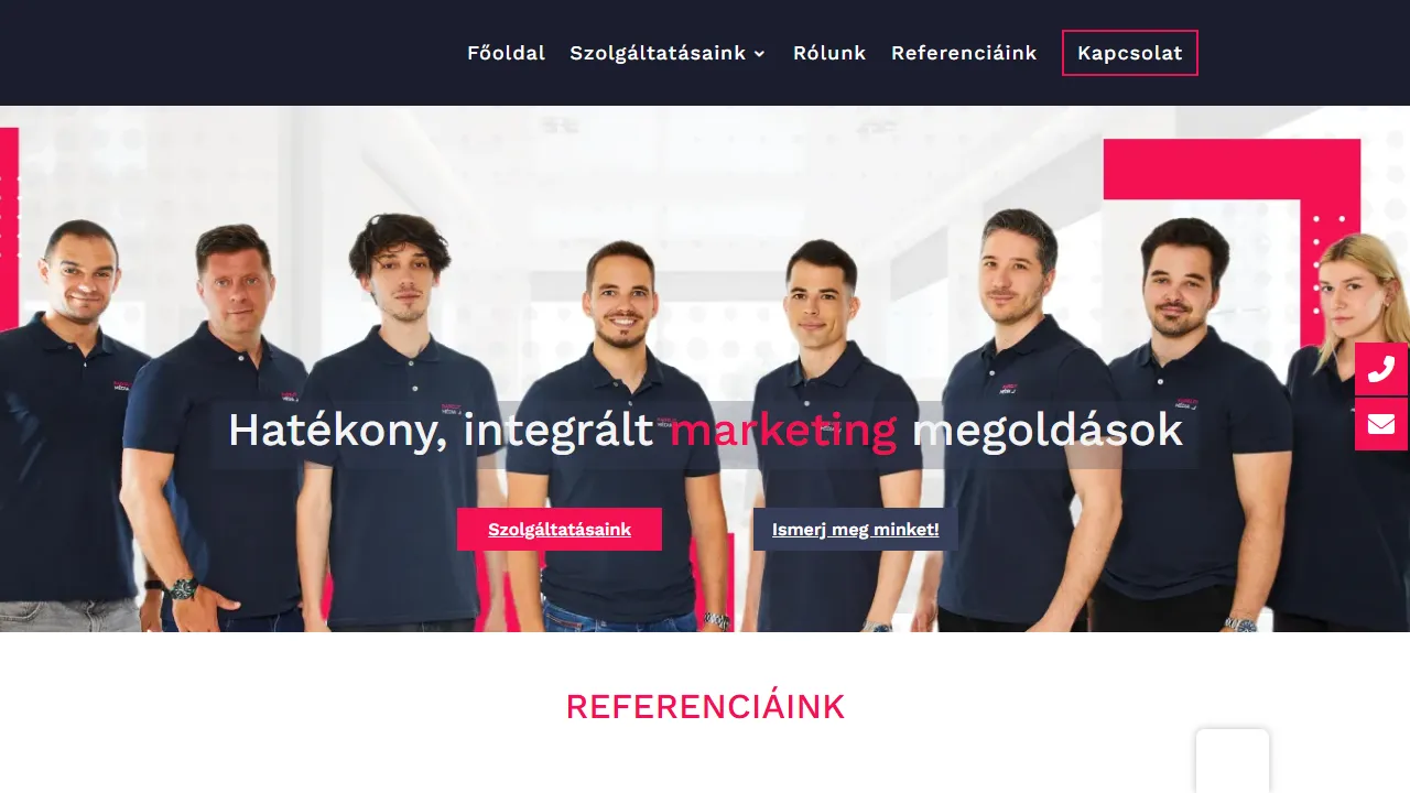 Screenshot of Radelit Média