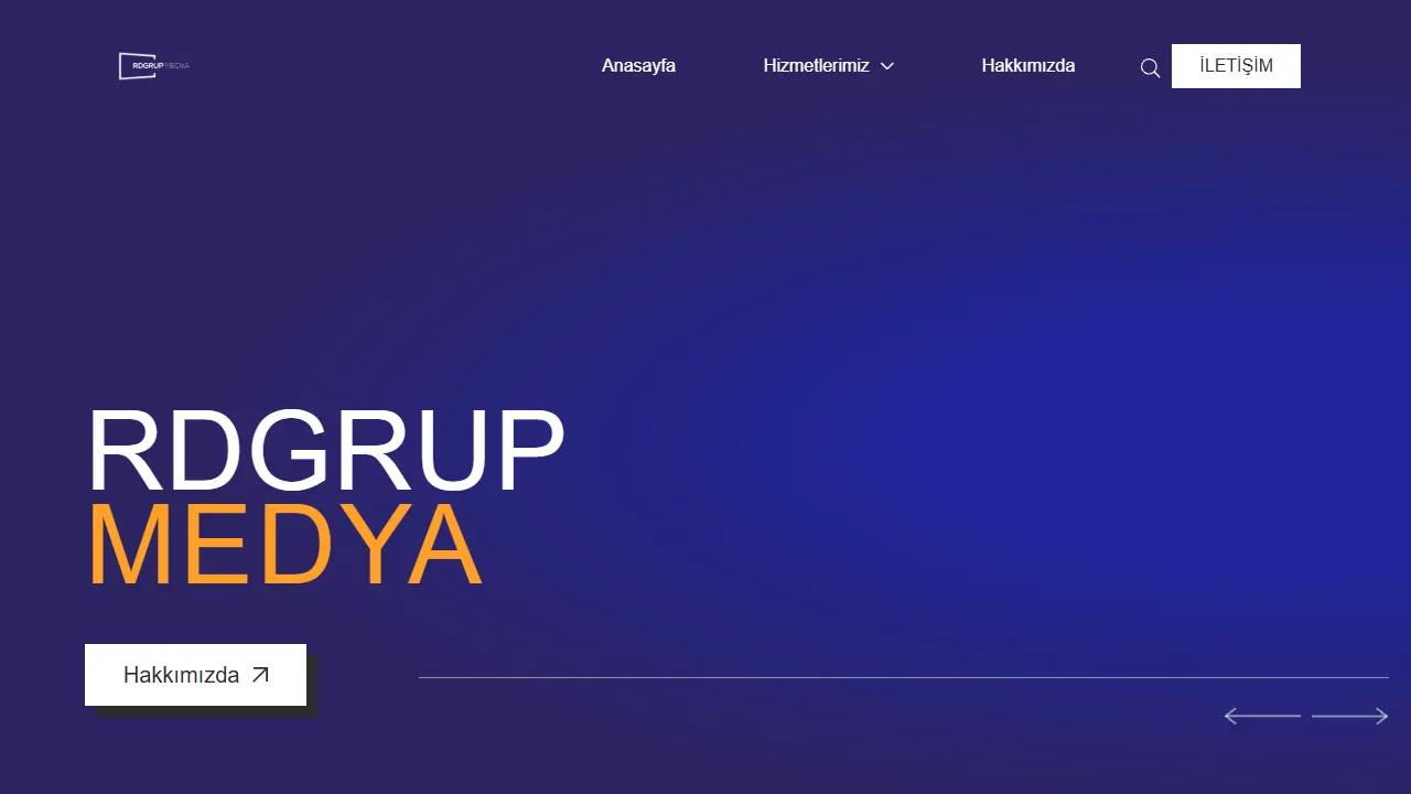 Screenshot of RD Grup Medya