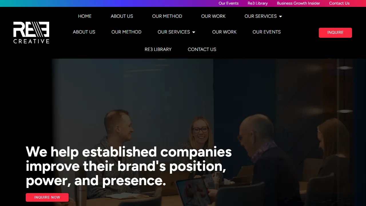 Screenshot of Re3 Creative