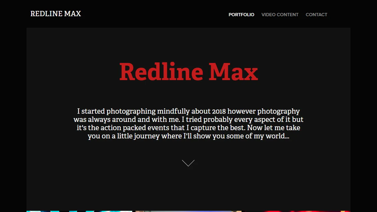 Screenshot of Red Line Media