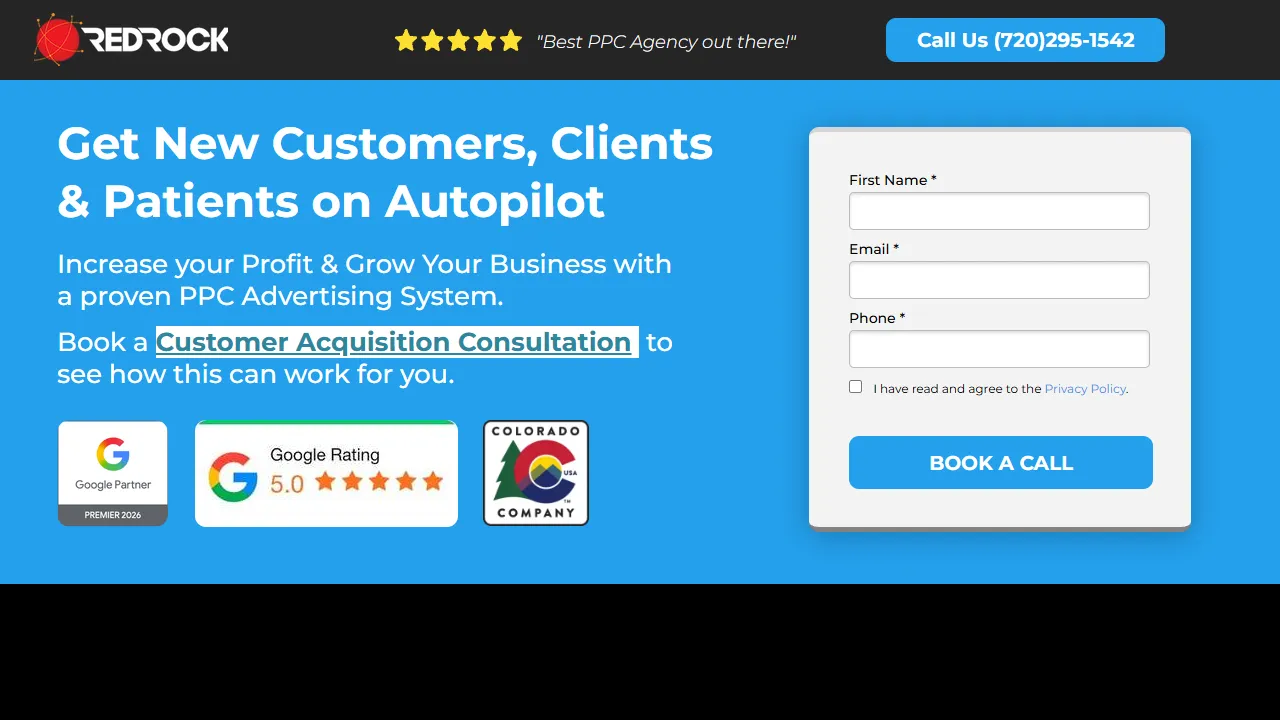 Screenshot of Red Rock Interactive