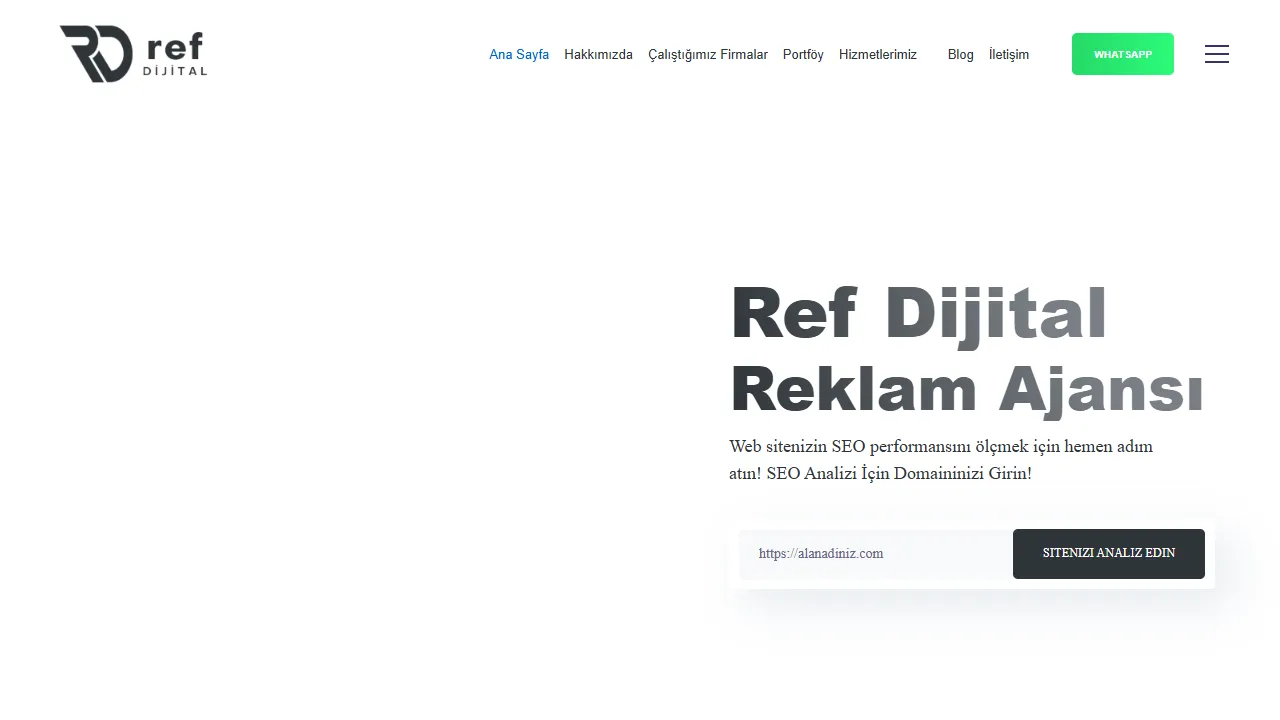 Screenshot of Ref Dijital