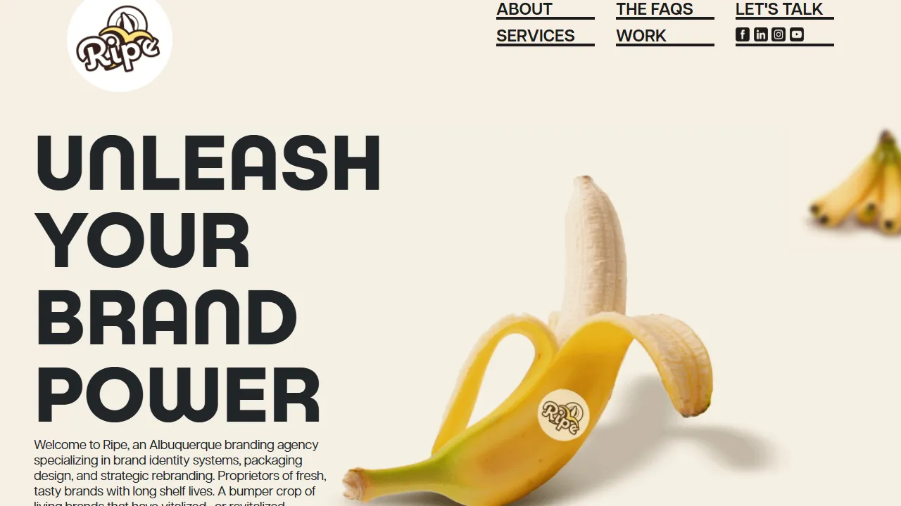 Screenshot of Ripe Inc.