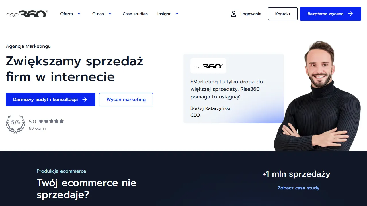 Screenshot of Rise360