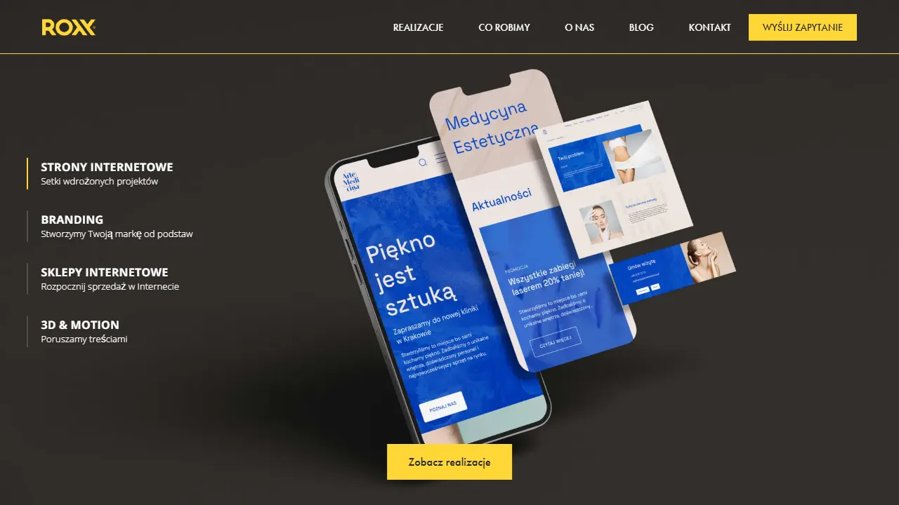 Screenshot of ROXX Media