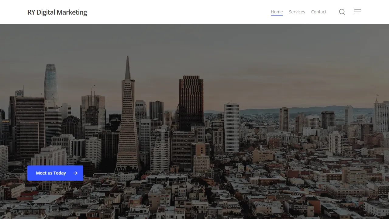 Screenshot of RY Digital Marketing