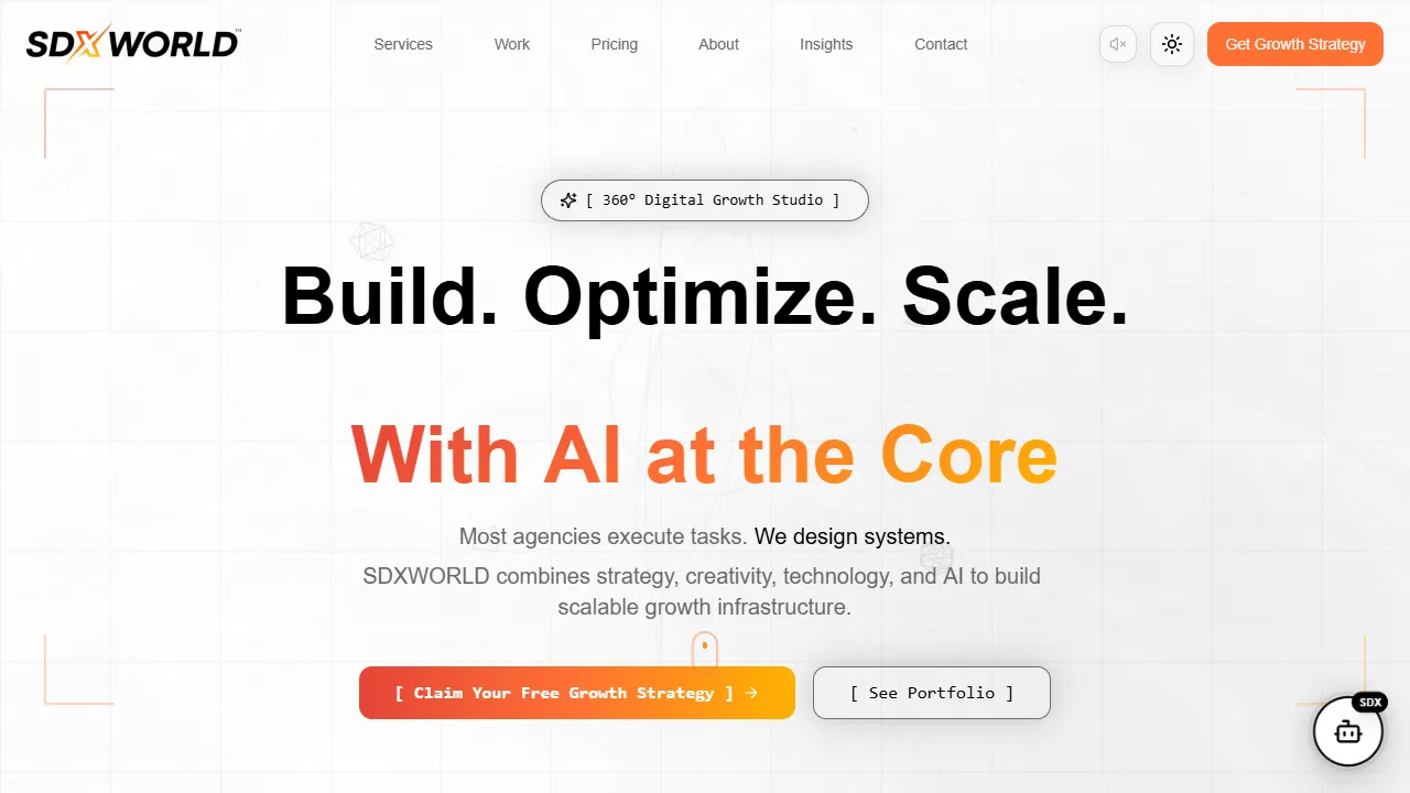 Screenshot of SDXWORLD DIGITAL MEDIA PVT. LTD.