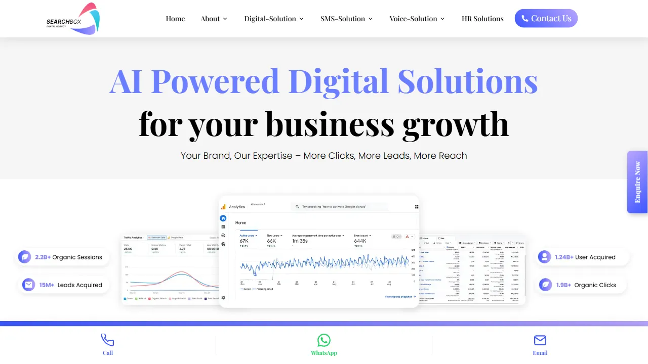 Screenshot of Searchbox Digital Agecy LLP | Digital Marketing Agency in Mumbai
