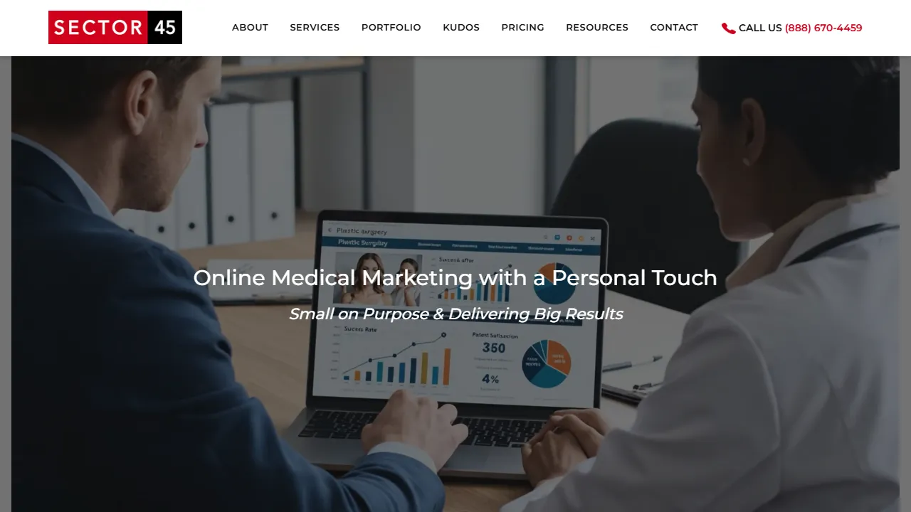 Screenshot of Sector45