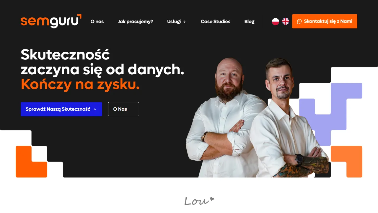 Screenshot of semguru sp. z o.o.