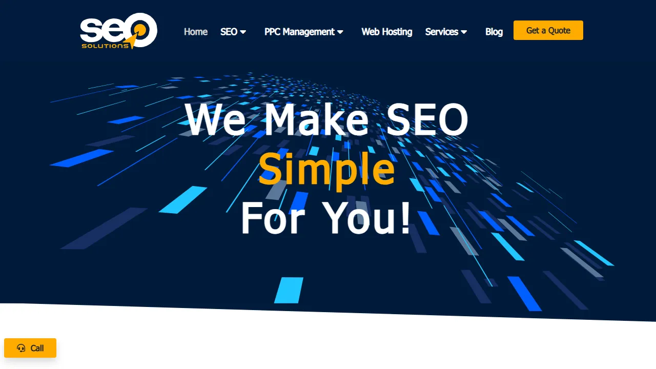 Screenshot of SEO Solutions