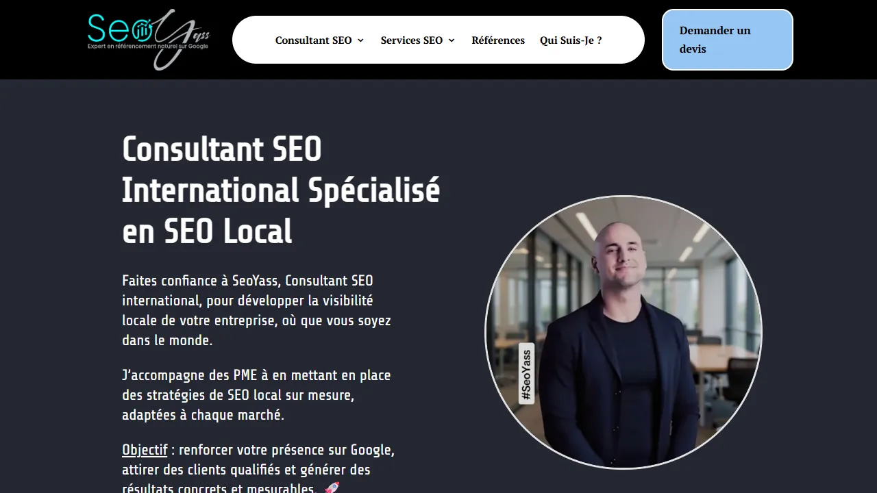 Screenshot of SeoYass