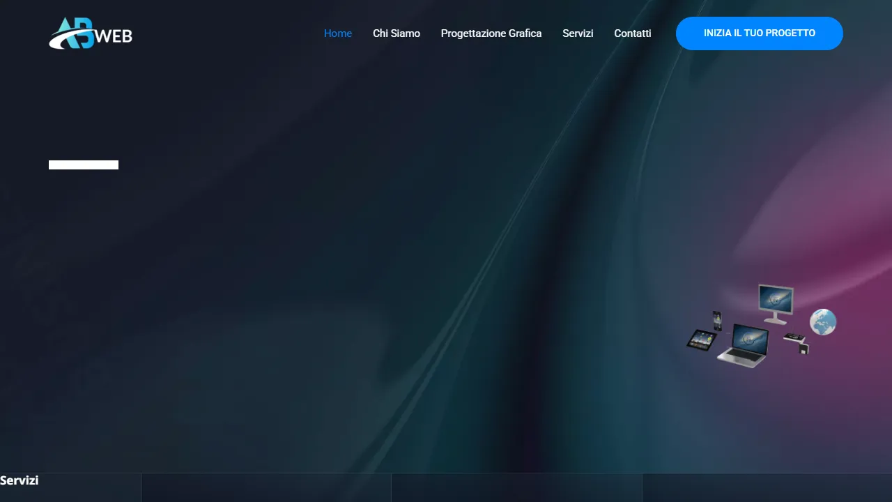 Screenshot of Servizi di Marketing