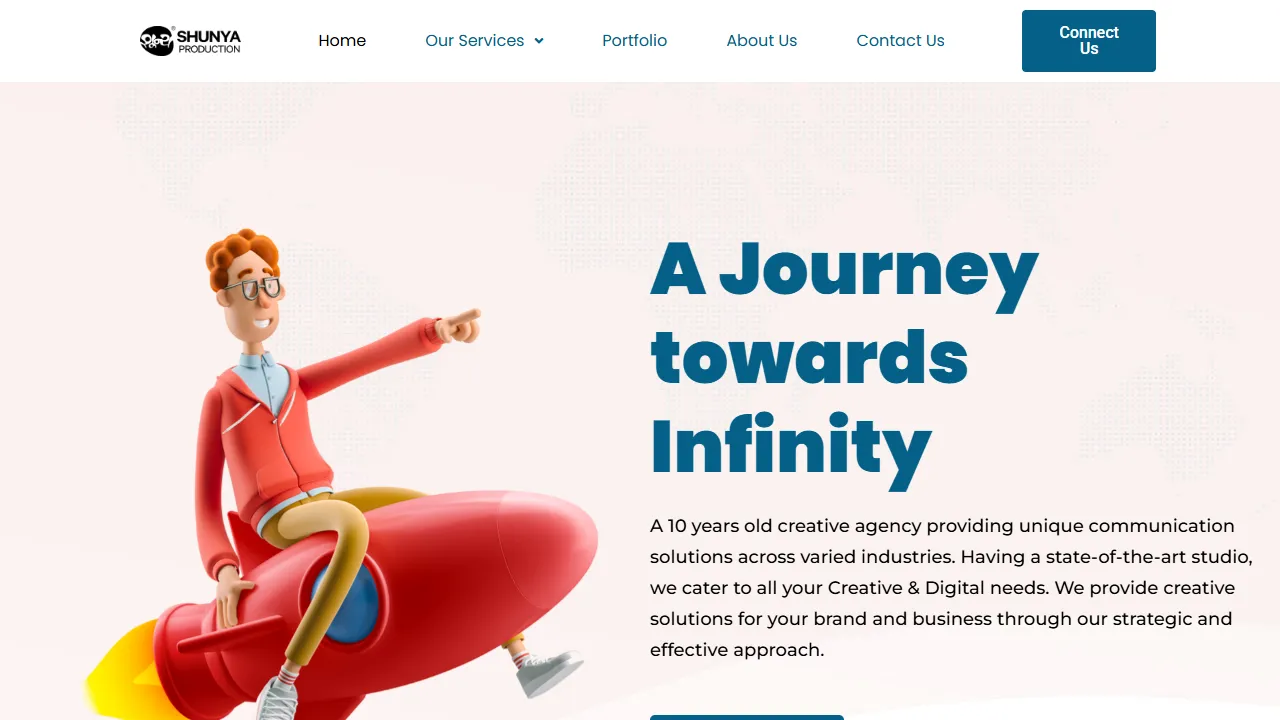 Screenshot of Shunya Production