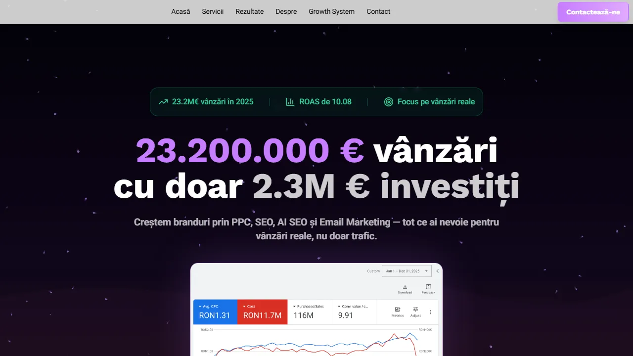 Screenshot of Skilled - PPC ( Agentie de marketing )