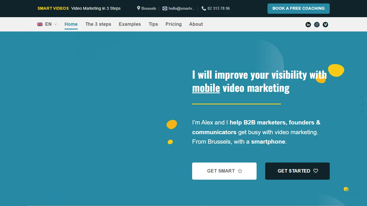 Screenshot of Smart Videos