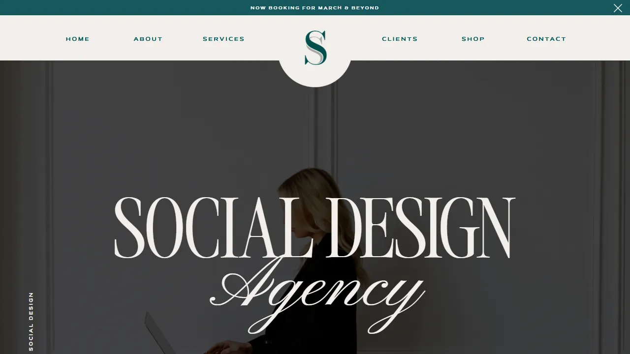 Screenshot of Social Design Agency