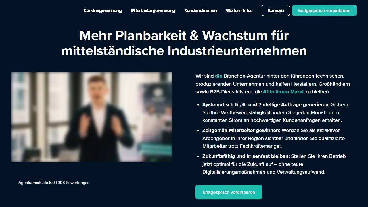 Screenshot of Social Media Schwaben GmbH
