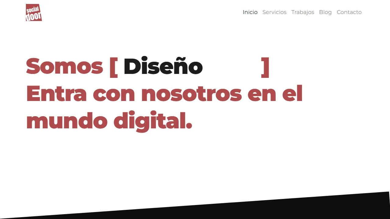 Screenshot of Socialdoor