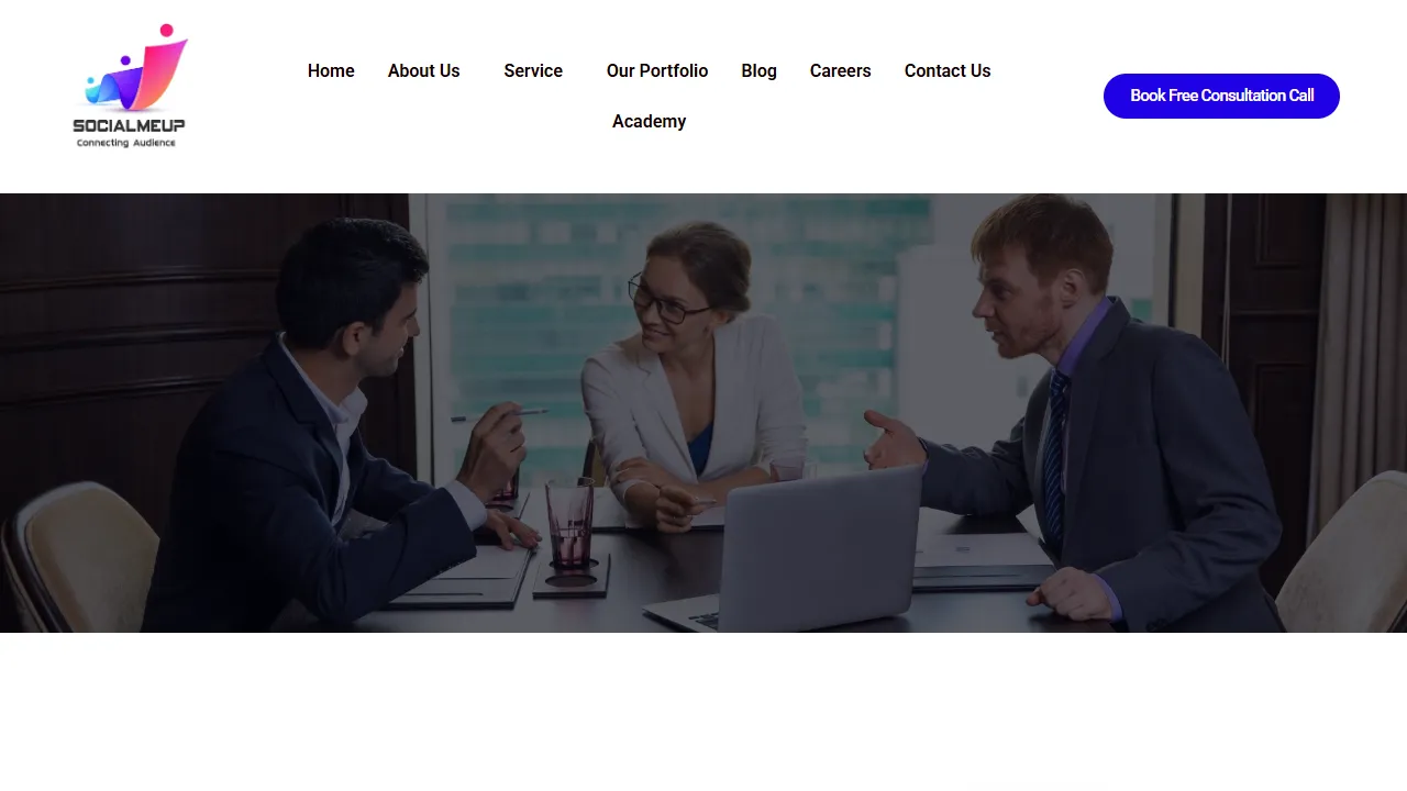 Screenshot of SocialMeUp | Digital Marketing Agency In Lucknow |