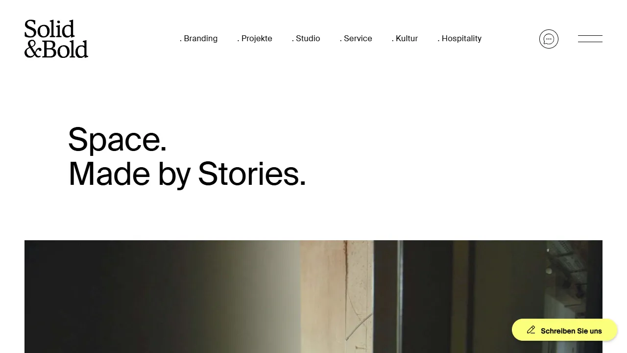 Screenshot of Solid & Bold