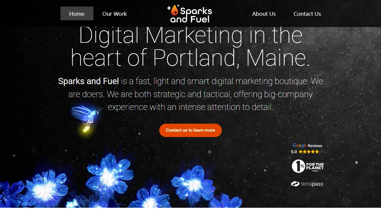 Screenshot of Sparks and Fuel