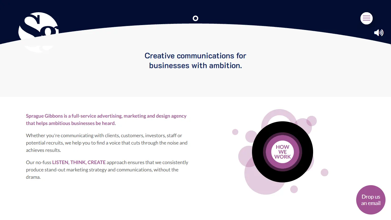 Screenshot of Sprague Gibbons Ltd