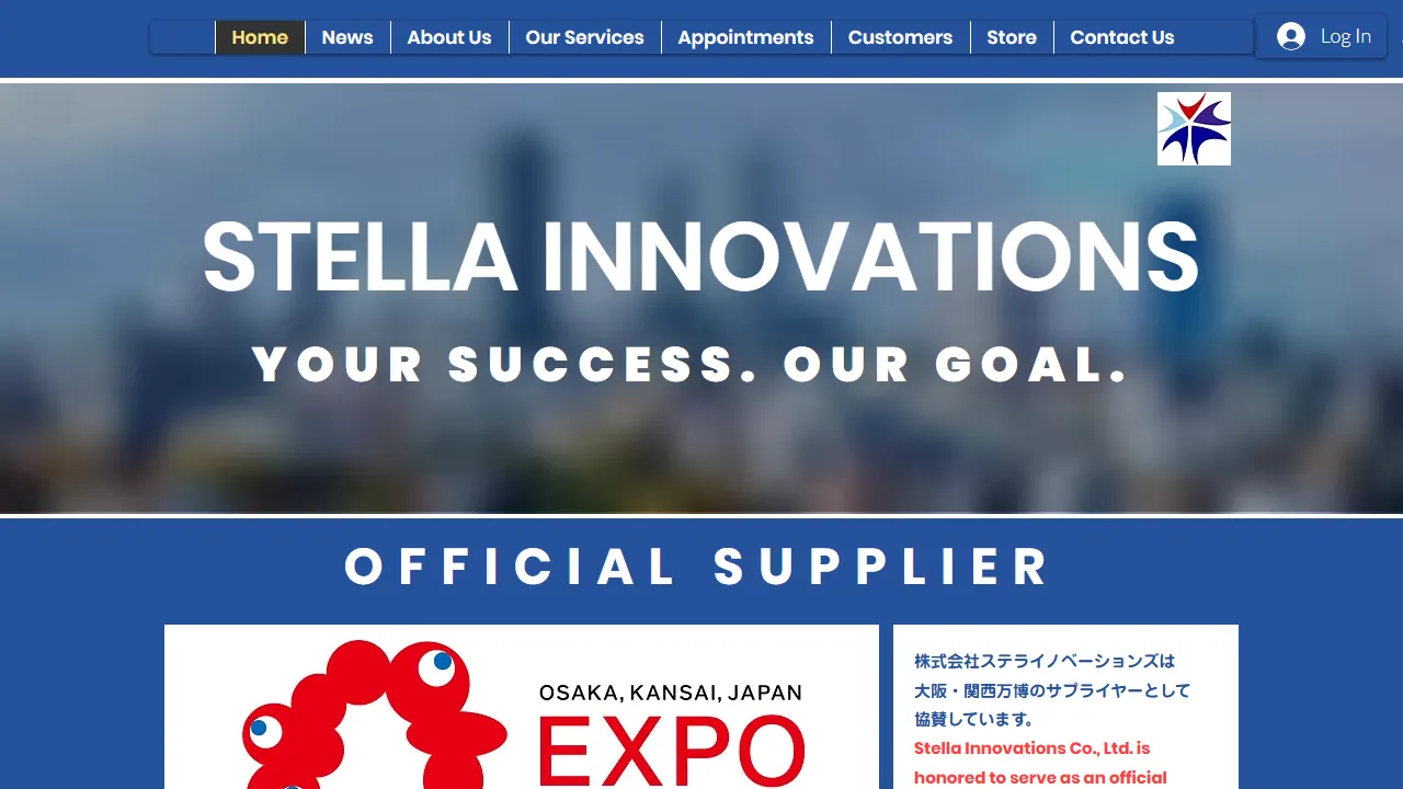 Screenshot of ㈱ステラ イノベーションズ Stella Innovations Co.,Ltd.