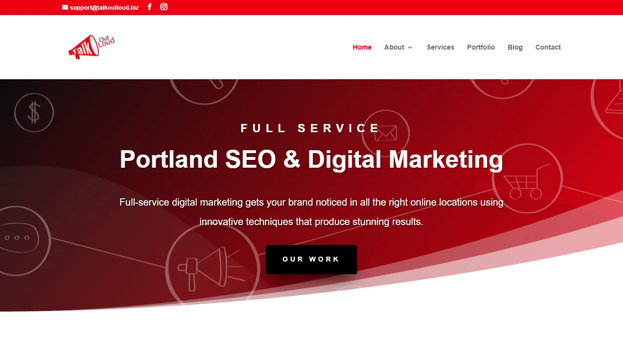 Screenshot of Talk Out Loud