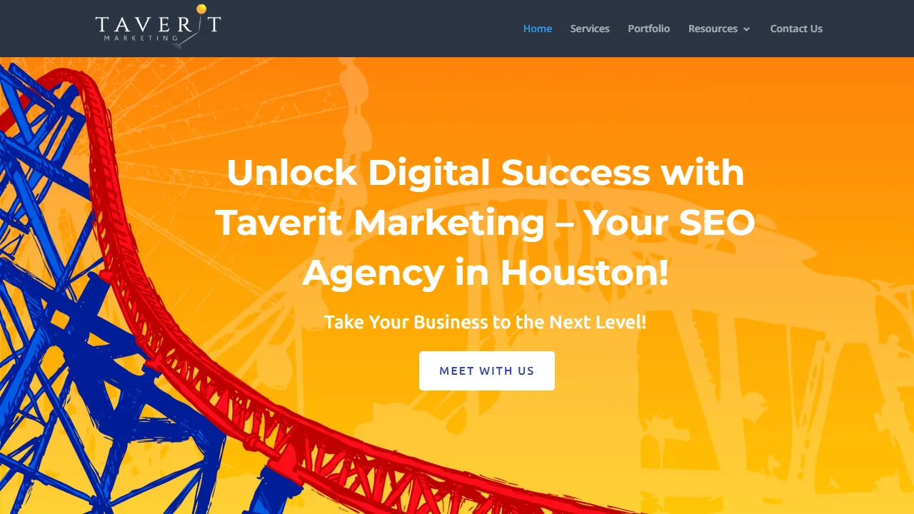Screenshot of Taverit Marketing Agency & SEO Experts