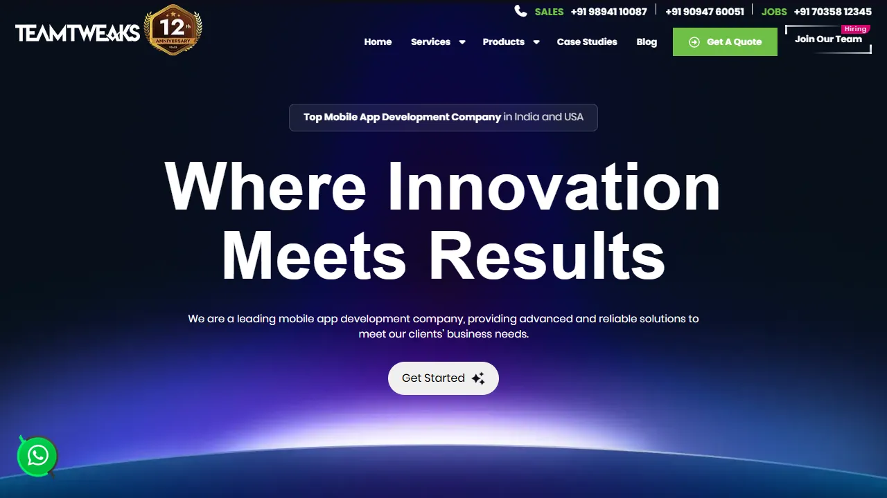 Screenshot of Team Tweaks Technologies