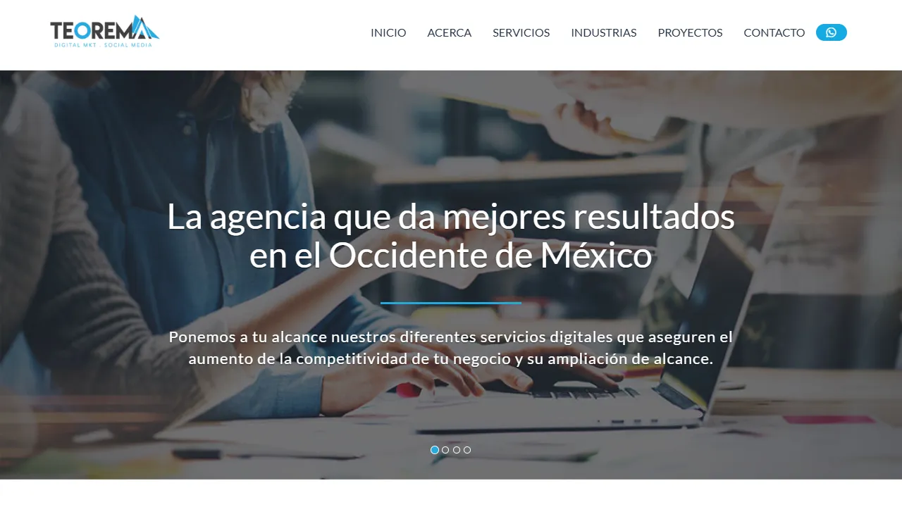 Screenshot of Teorema