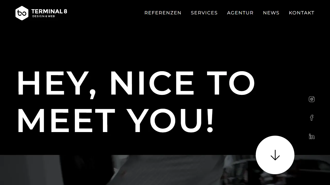 Screenshot of Terminal8 GmbH