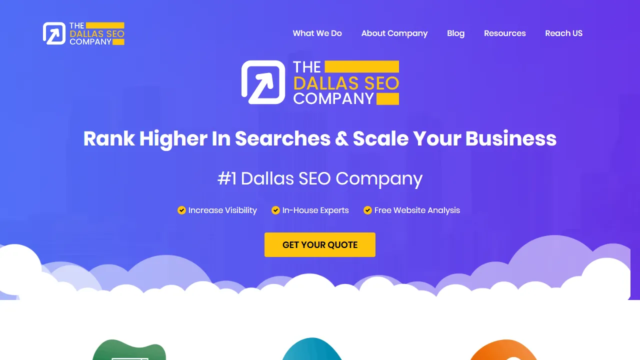 Screenshot of The Dallas SEO Company