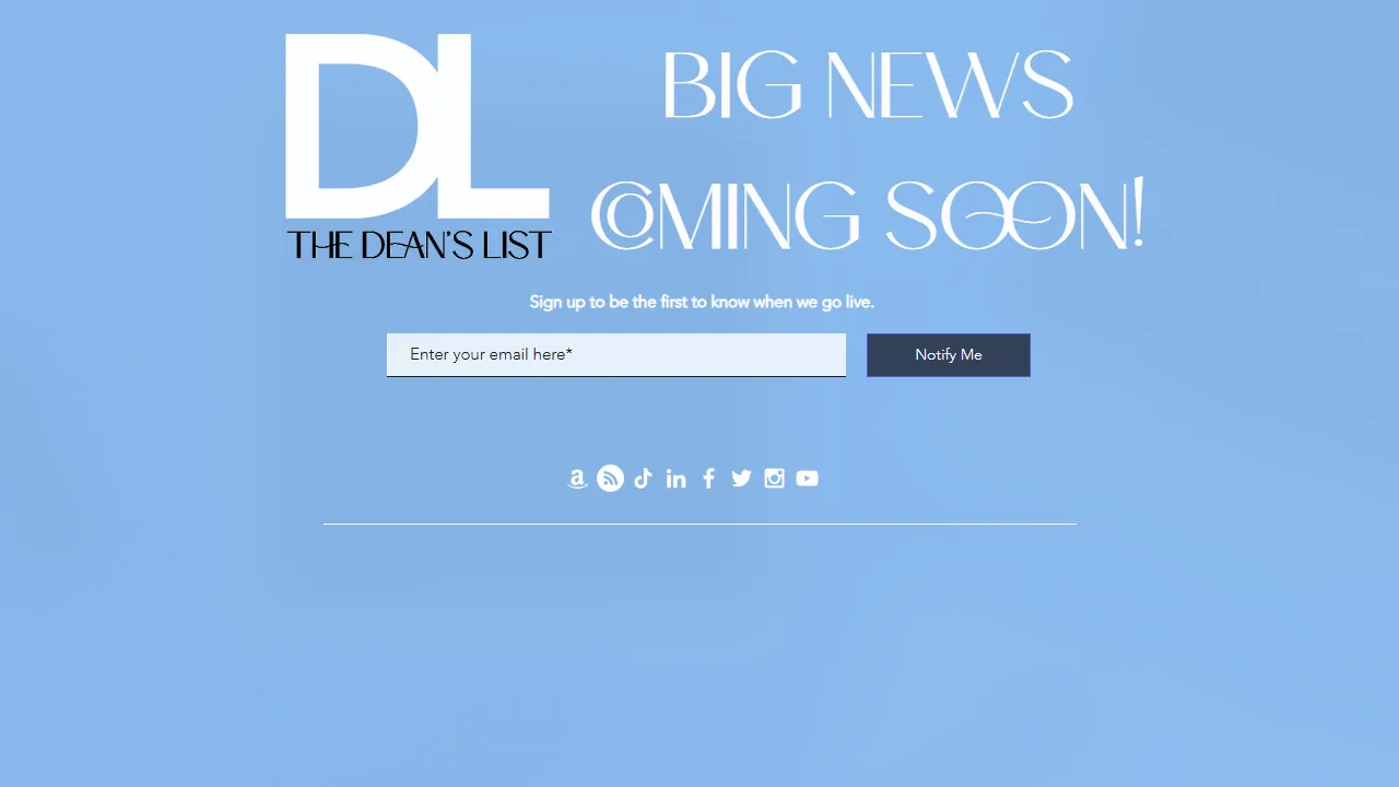 Screenshot of The Dean's List