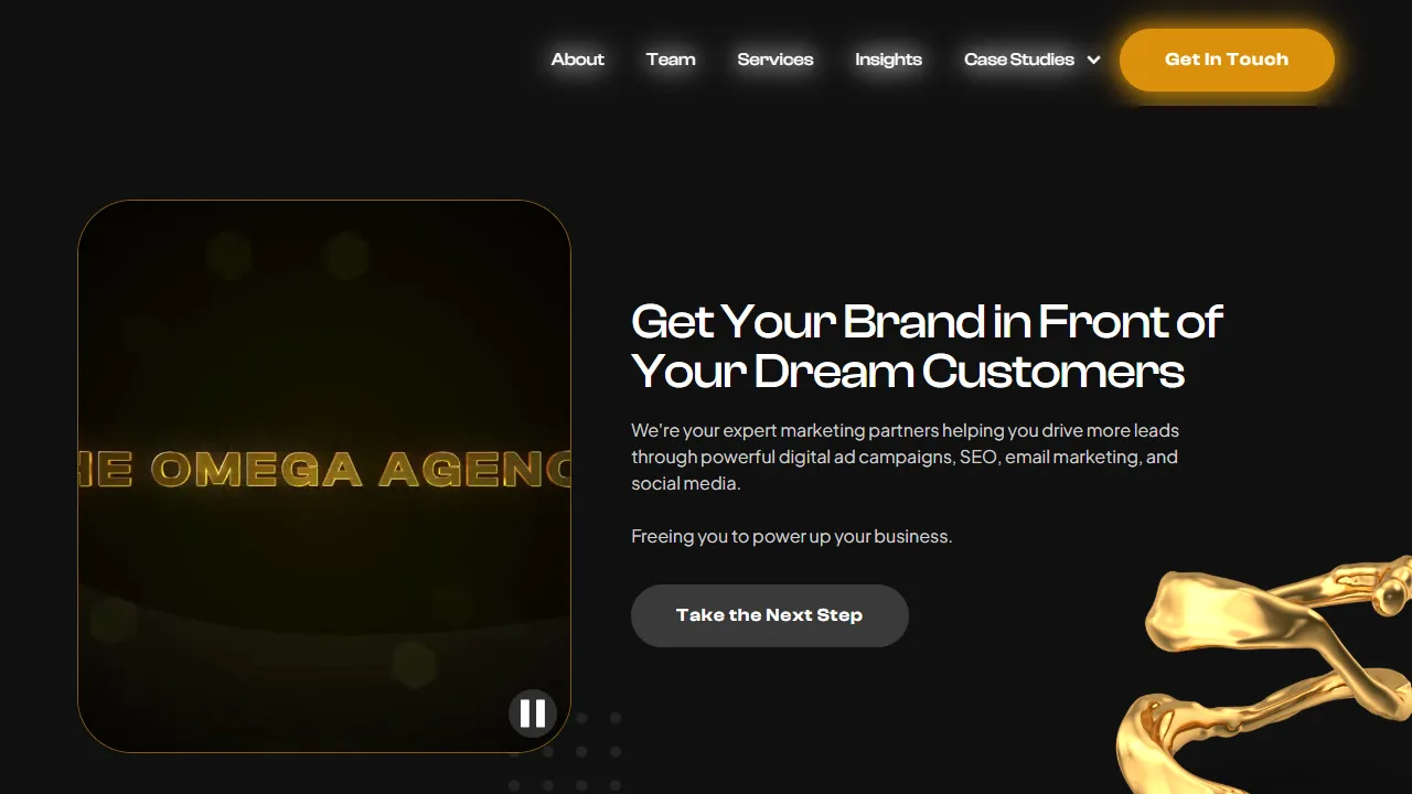 Screenshot of The Omega Agency