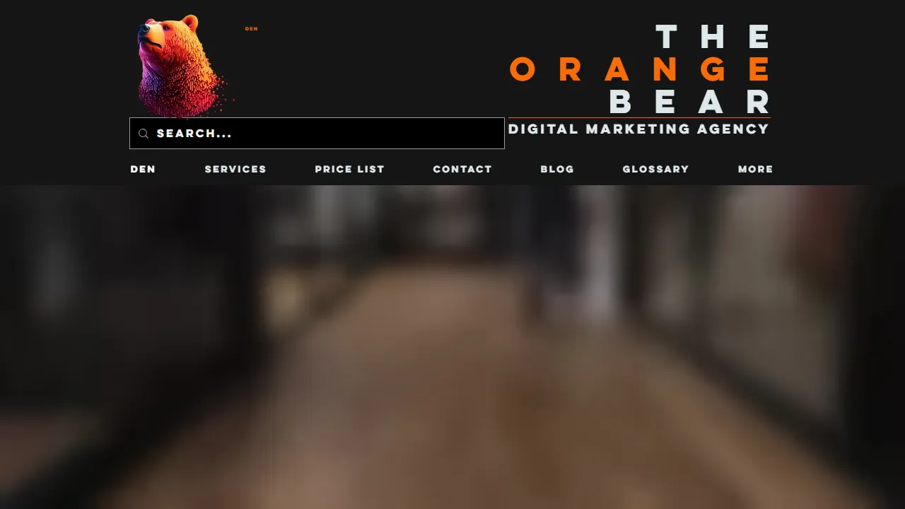Screenshot of The Orange Bear