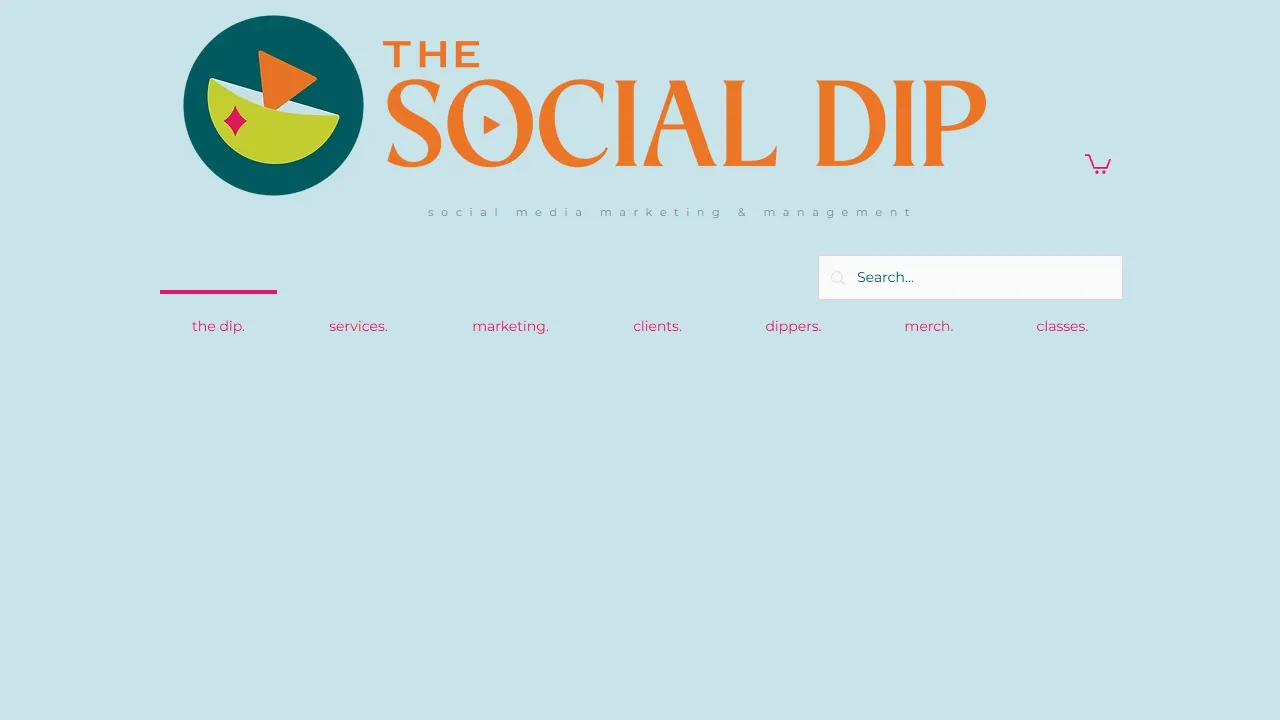 Screenshot of The Social Dip