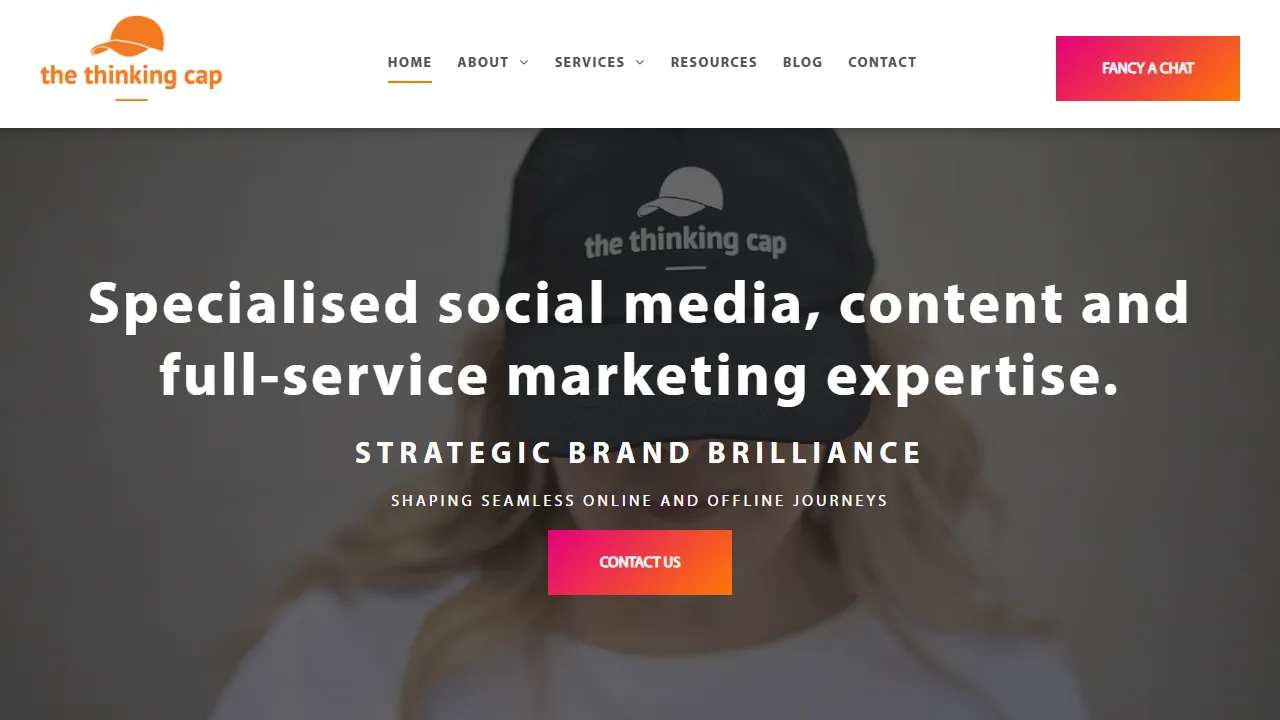 Screenshot of The Thinking Cap