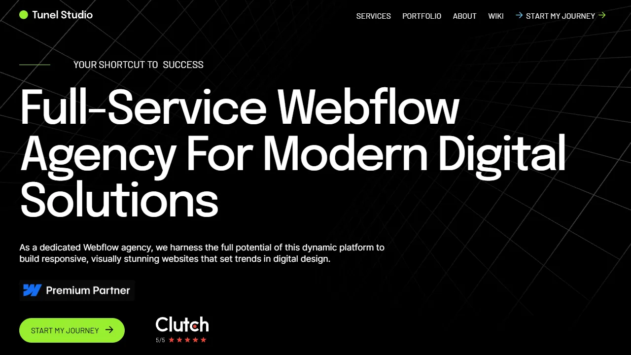 Screenshot of Tunel Studio