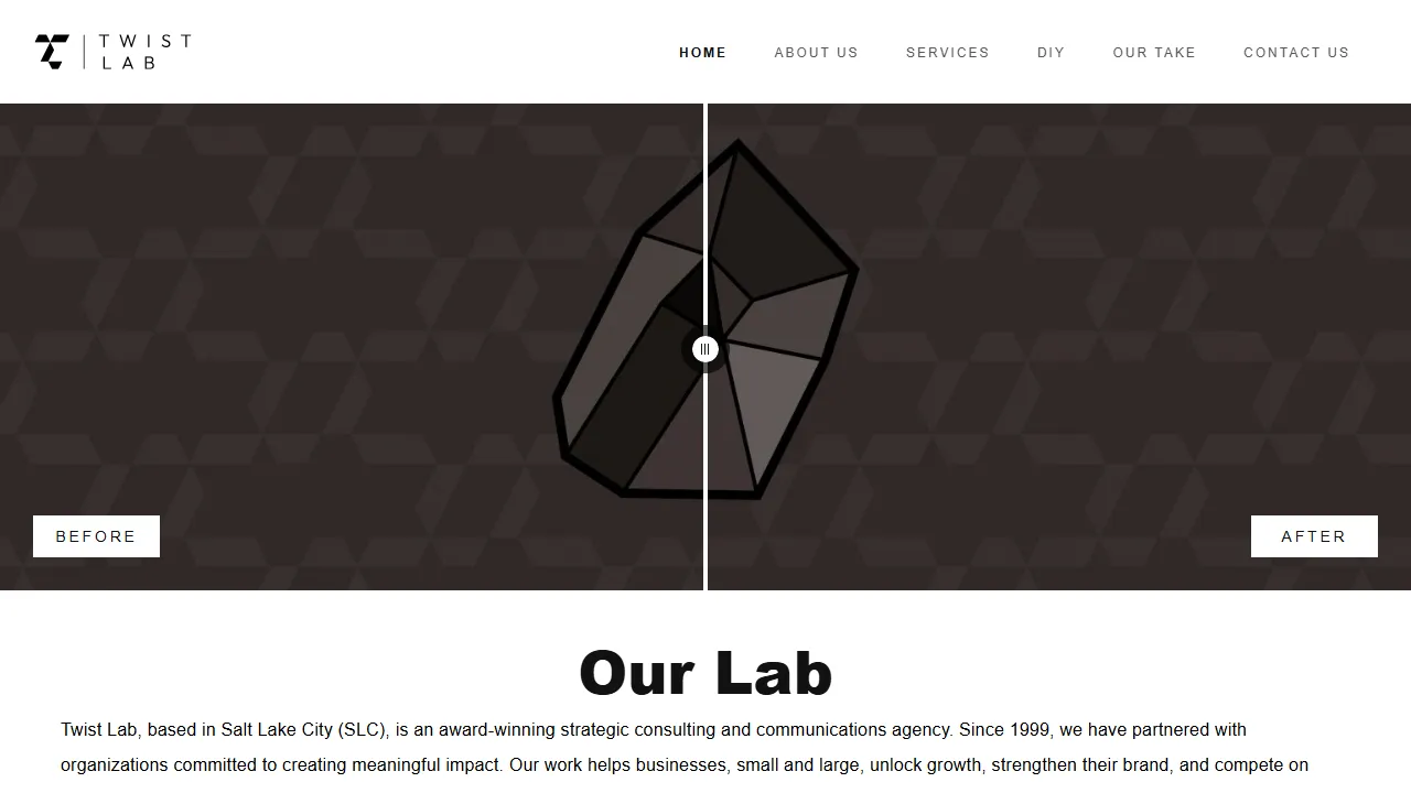 Screenshot of Twist Lab