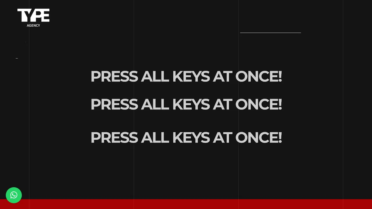 Screenshot of Type Agency